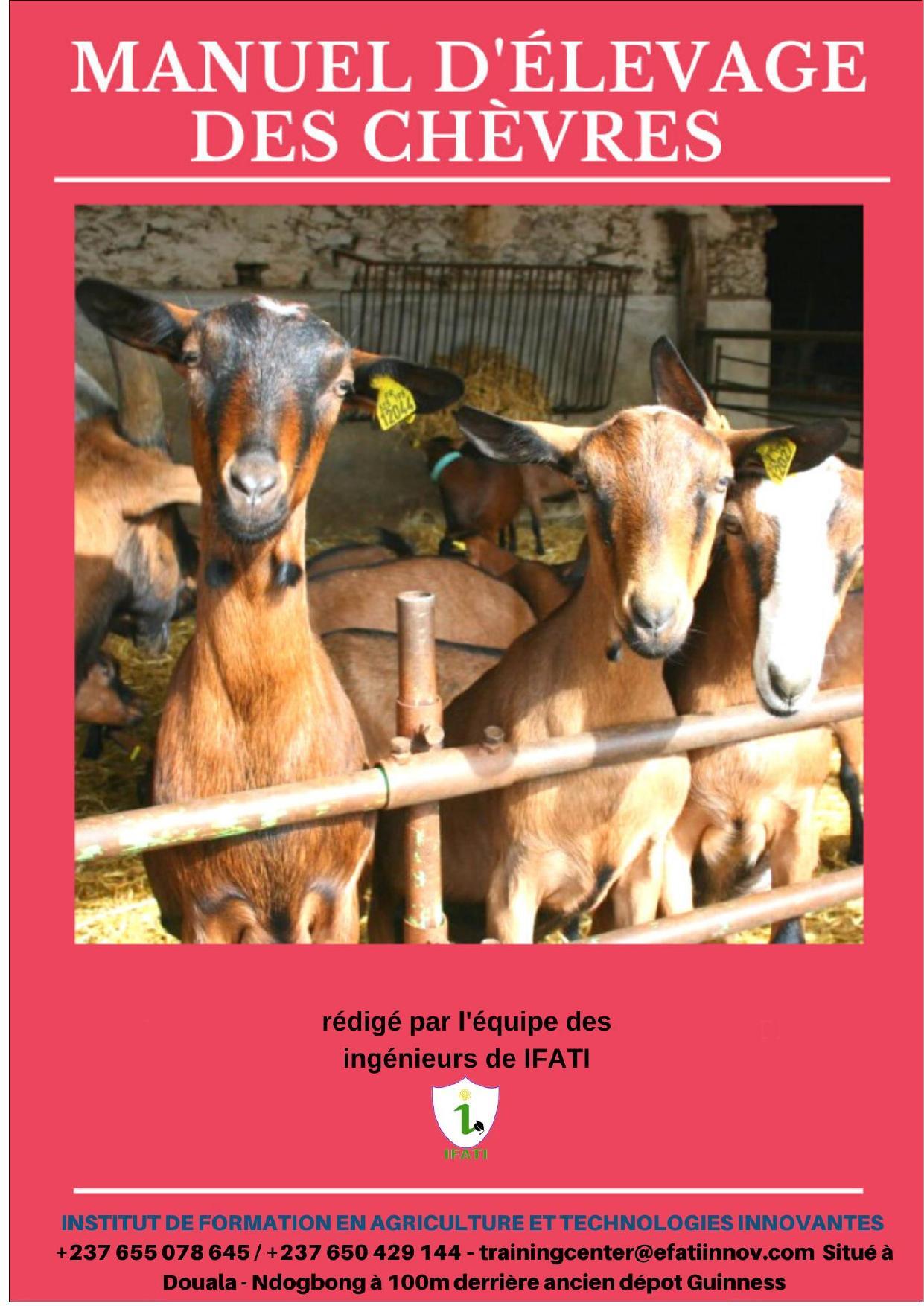 MANUEL TECHNIQUE ELEVAGE DES CH - USER