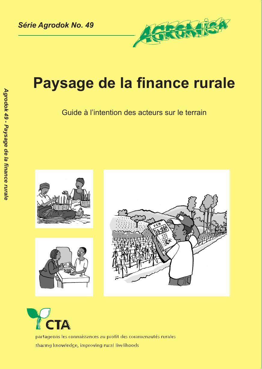 Agrodok-49-Paysage de la finance rurale