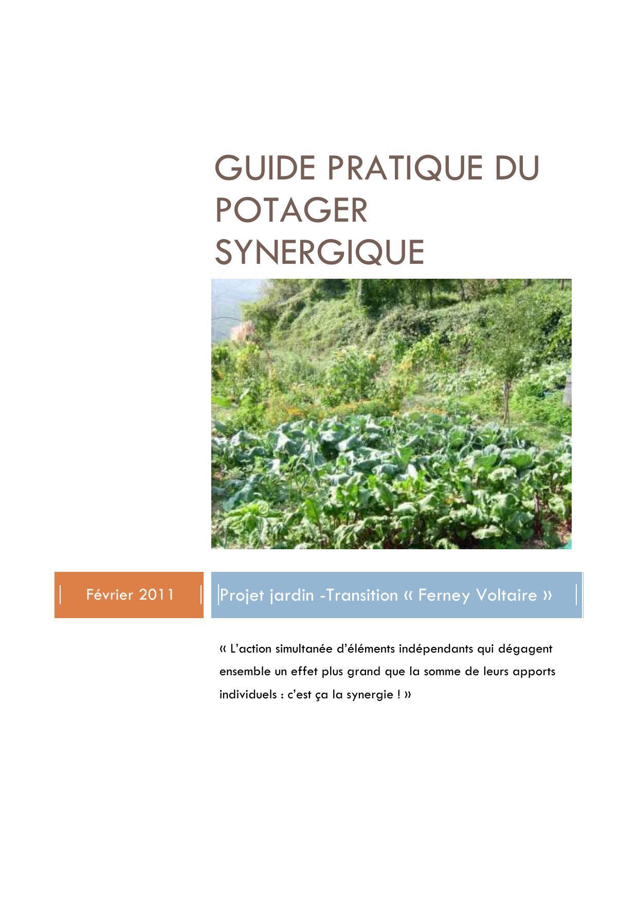 Guide pratique au potager synergique