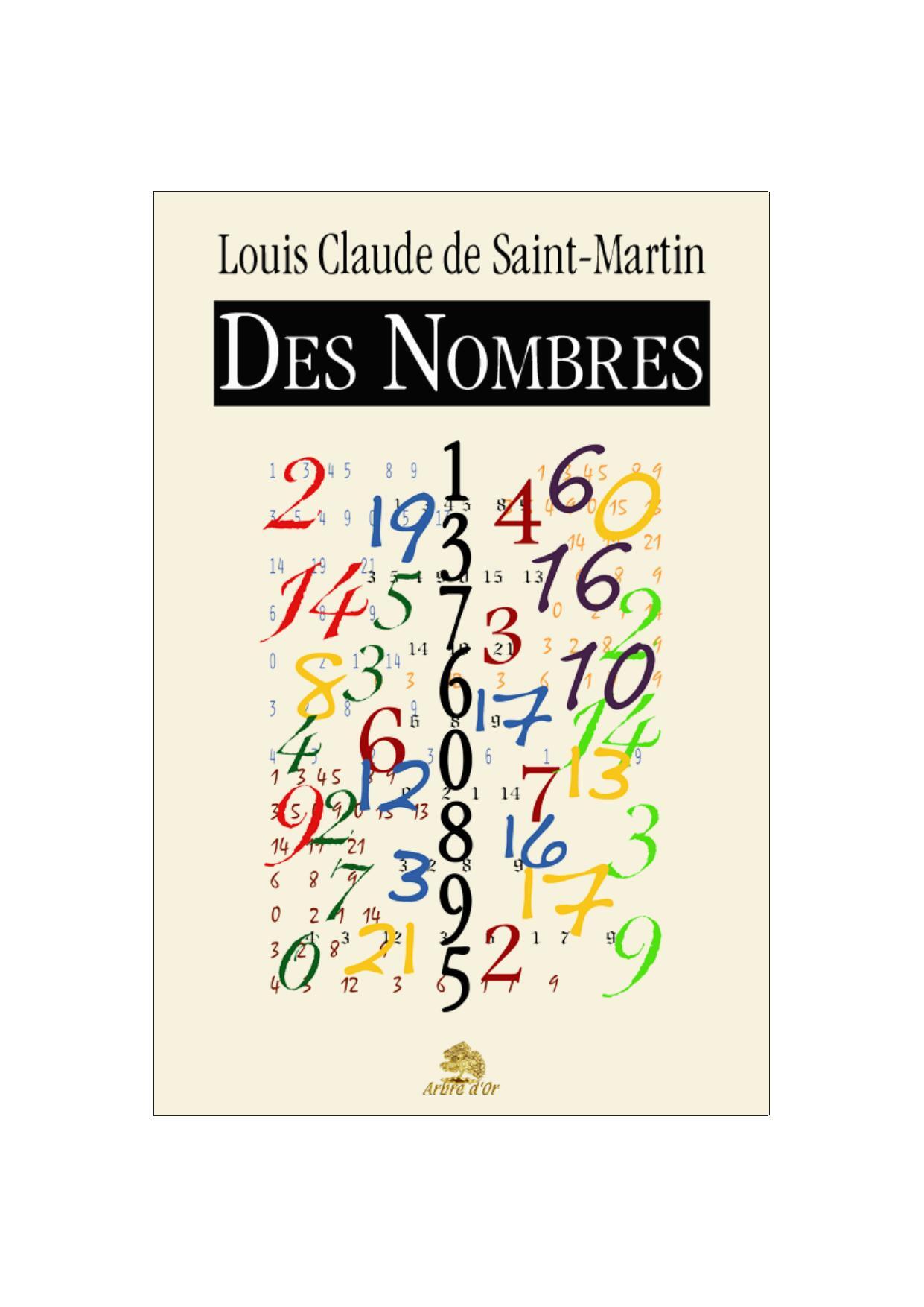Des Nombres - L’éclair sur l'association humaine